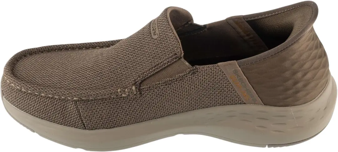 Skechers Slip-Ins Parson Ralven Heren Instappers - Beige - 42.5 - afbeelding 2 van 5
