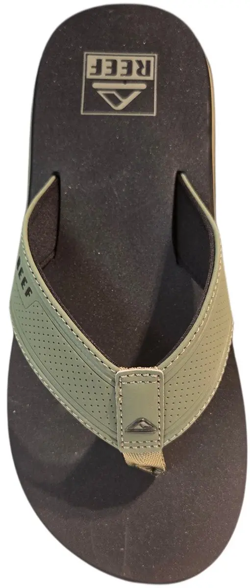 Reef The Layback Teenslipper CJ4366 - Zwart/Olijfgroen