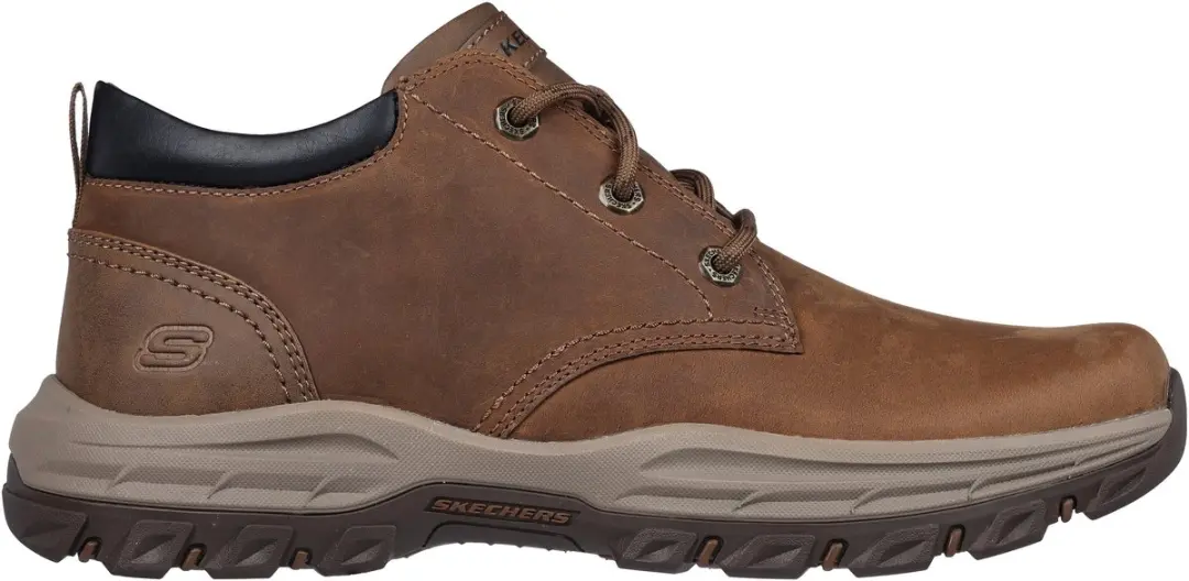 SKECHERS KNOWLSON RAMHURST Skechers heren sneakers bruin 204921-DSRT maat 45,5