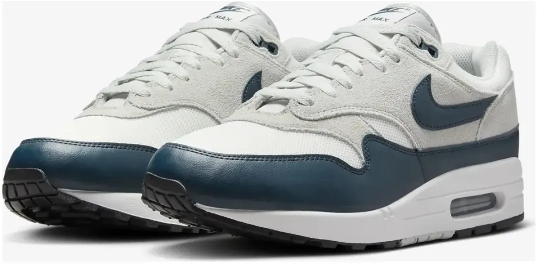 Nike Air Max 1 Summit White Armory Navy