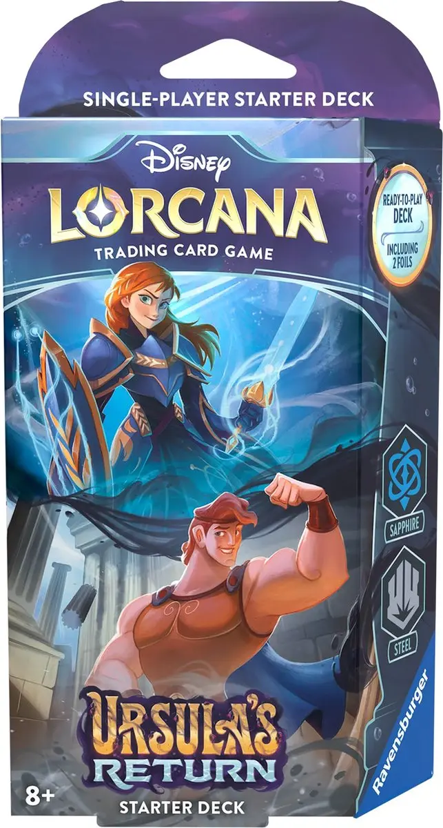 Disney Lorcana Ursula's Return Starter Deck - Anna & Hercules
