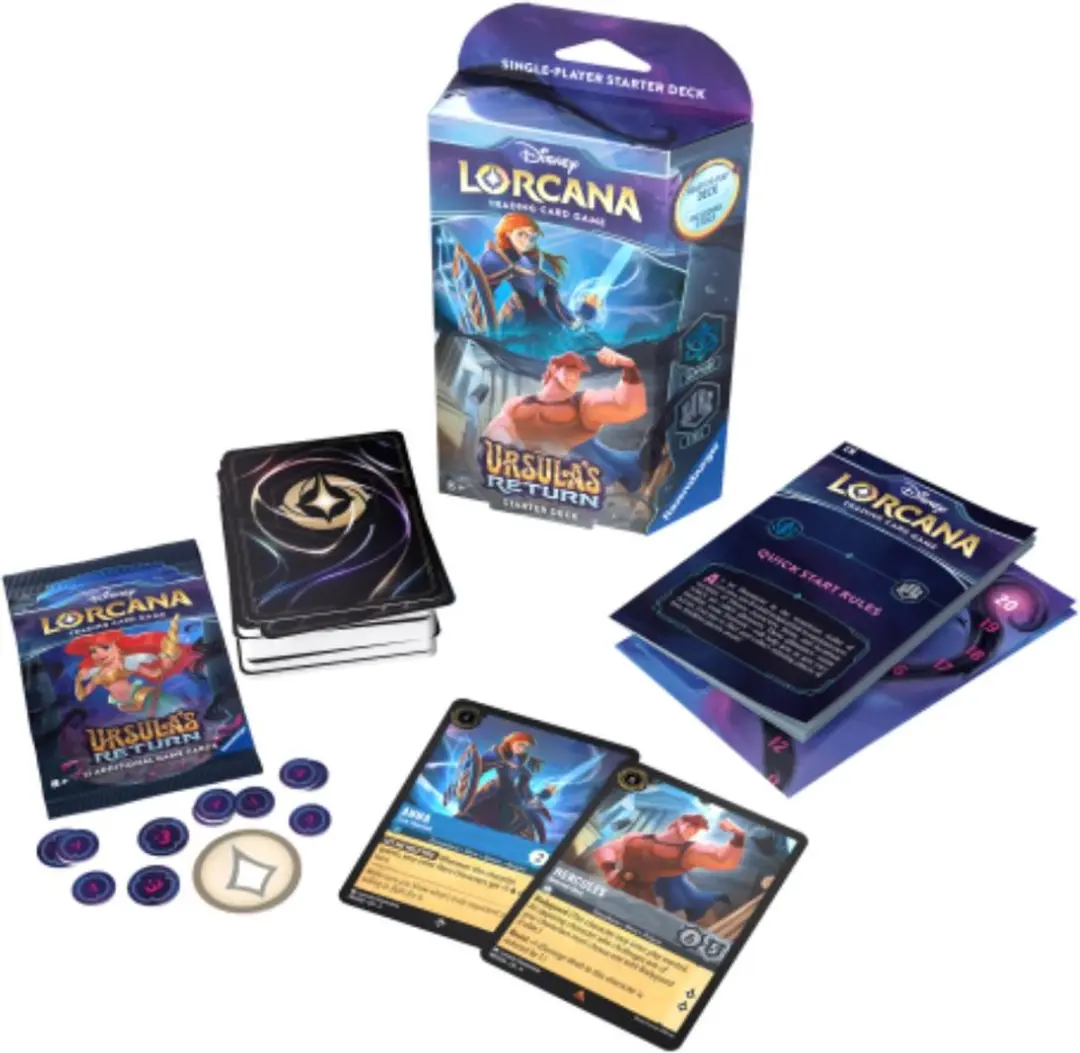Disney Lorcana Ursula's Return Starter Deck - Anna & Hercules