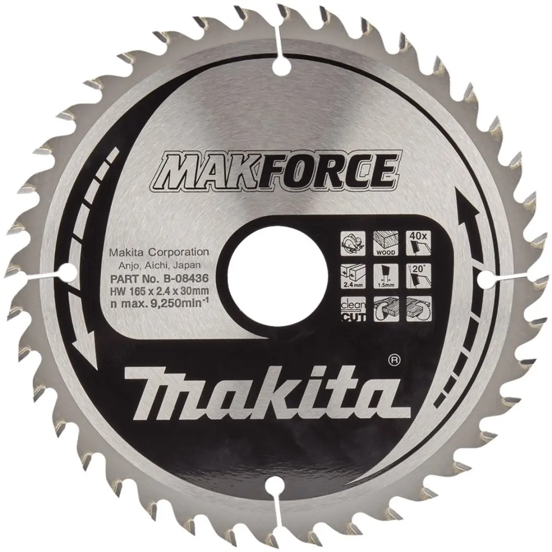 Makita Cirkelzaagblad voor Hout