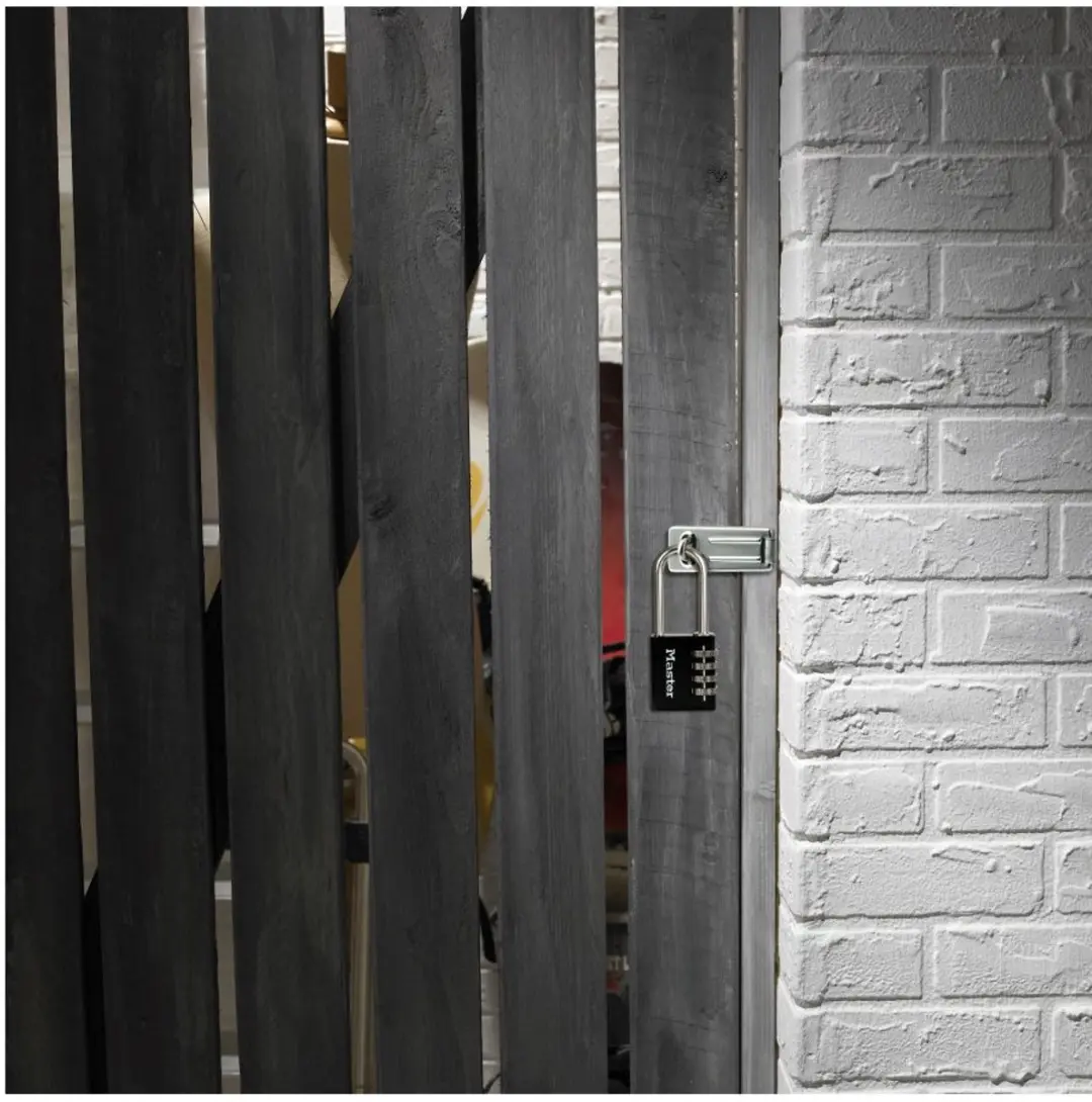 MasterLock Hangslot 7640EURDBLKLH - Zwart - 40mm - afbeelding 3 van 6