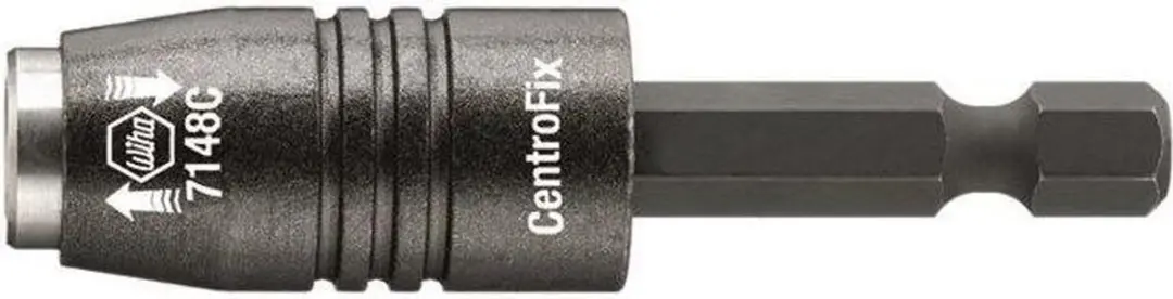 Wiha Bithouder CentroFix 60mm (¼″) mechanisch vergrendelbaar