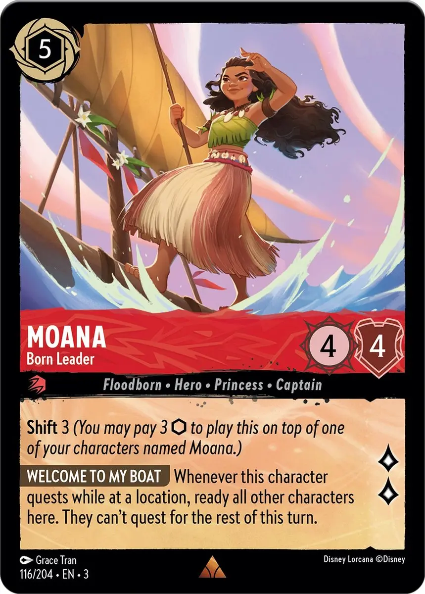 Disney Lorcana TCG Into the Inklands Moana/Scrooge Starter Deck 11098274