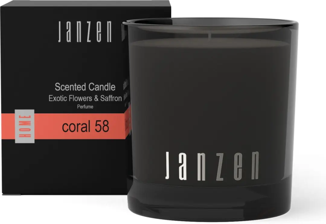 Janzen Scented Candle Coral 58