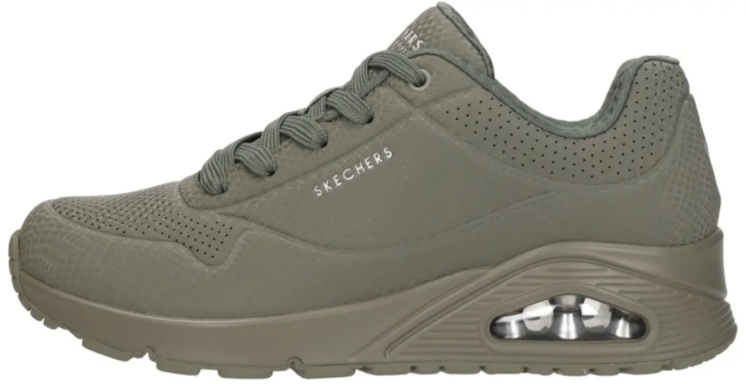 Skechers Uno Shiny Scale Sneakers - Groen