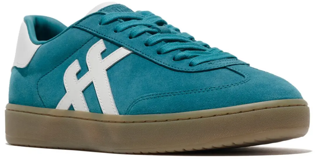 FitFlop FitFlop The Dash T-Toe Suede Sneakers BLAUW