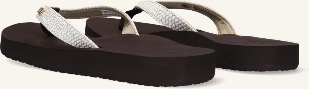 Reef Star Cushion Teenslipper Sassybrown/Wit - 37,5