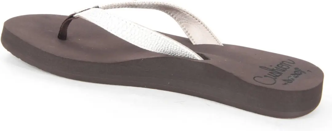 Reef Star Cushion Teenslipper Sassybrown/Wit - 37,5