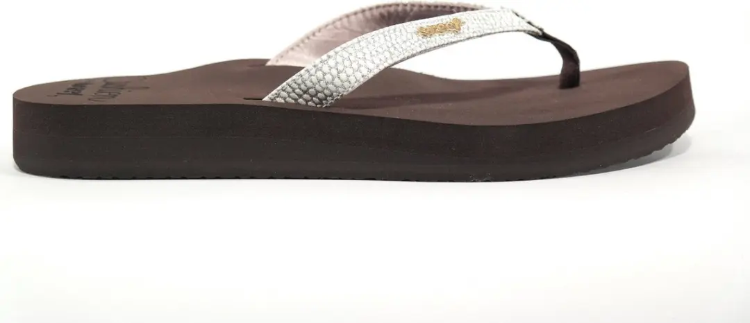 Reef Star Cushion Teenslipper Sassybrown/Wit - 37,5