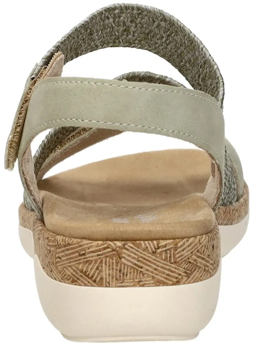 Remonte Plat Sandalen - Maat 37 - Groen - afbeelding 6 van 6