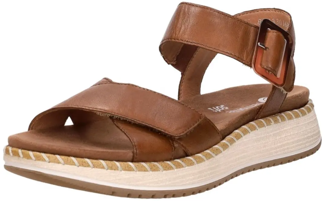 Remonte D3J52-24 Sandalen Dames - Bruin Leer 37
