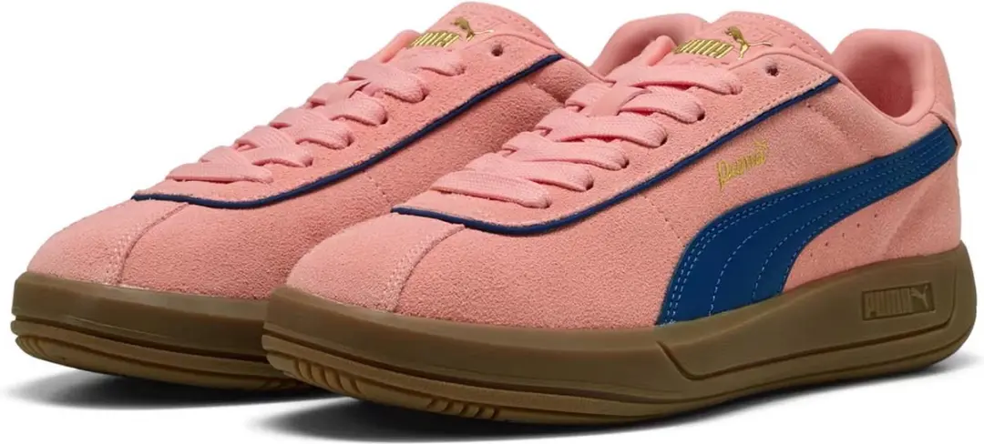 Puma S Club Klassika SD Vrouwen 400718 04 Pink Fruit-Blazing Blue-Gold