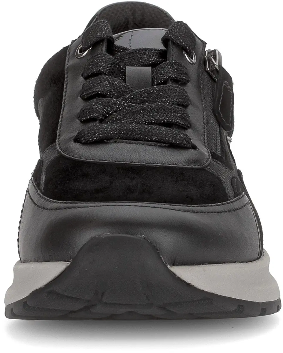 Gabor Dames Sneakers 76.598 - 39 - Zwart