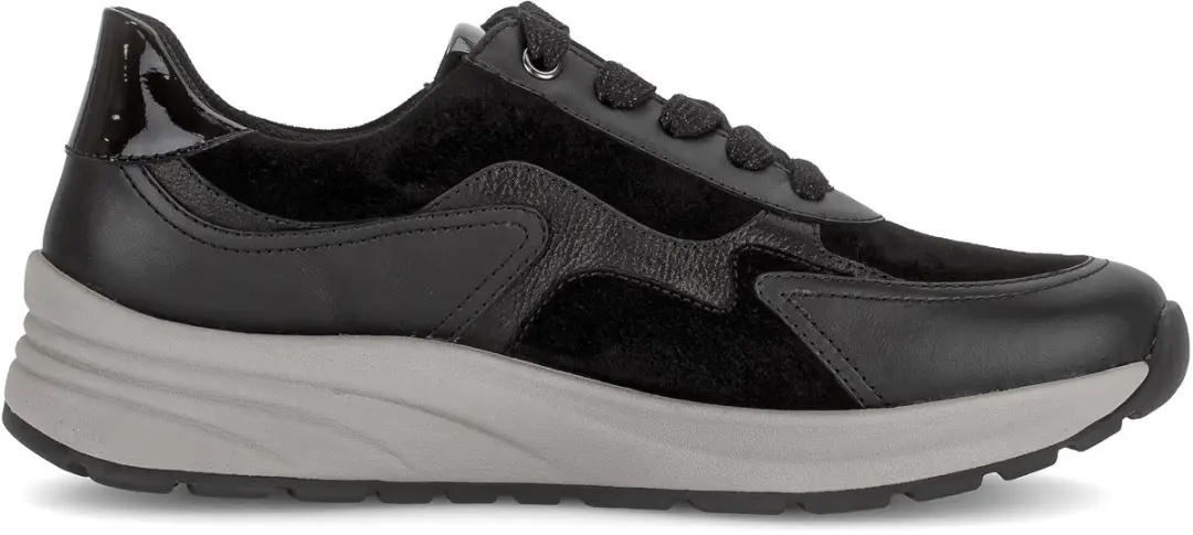 Gabor Dames Sneakers 76.598 - 39 - Zwart