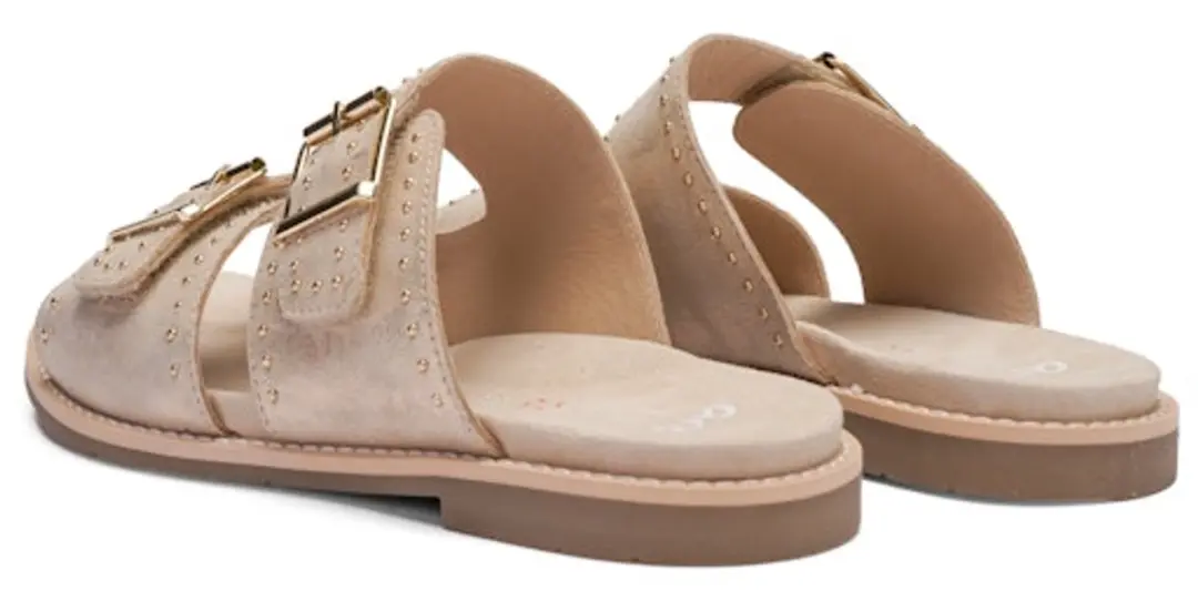 Ara Elba-S Teenslipper 39 - Wit/Beige