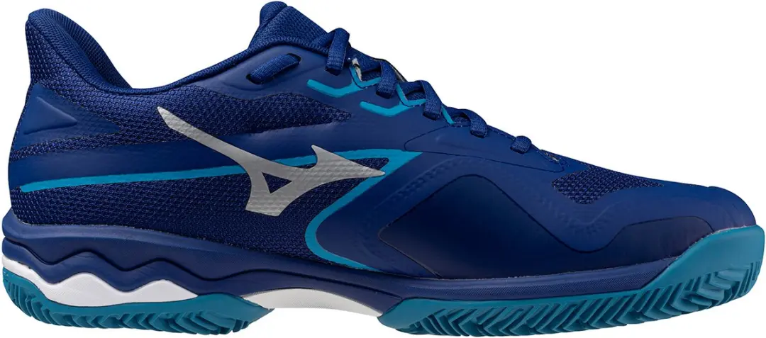 Mizuno WAVE EXCEED LIGHT 2 CC tennisschoenen heren 61GC2320 15 blauw