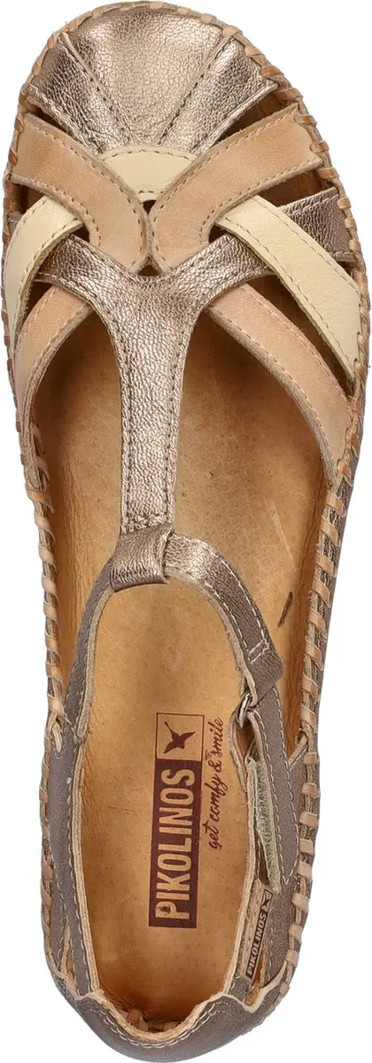 Pikolinos 655-0732CLC2 Platte Sandalen - Bruin - Maat 38