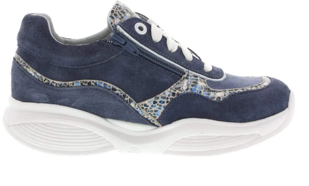 Dames Veterschoenen Xsensible Swx11 Denim Fantasy Hx Jeansblauw