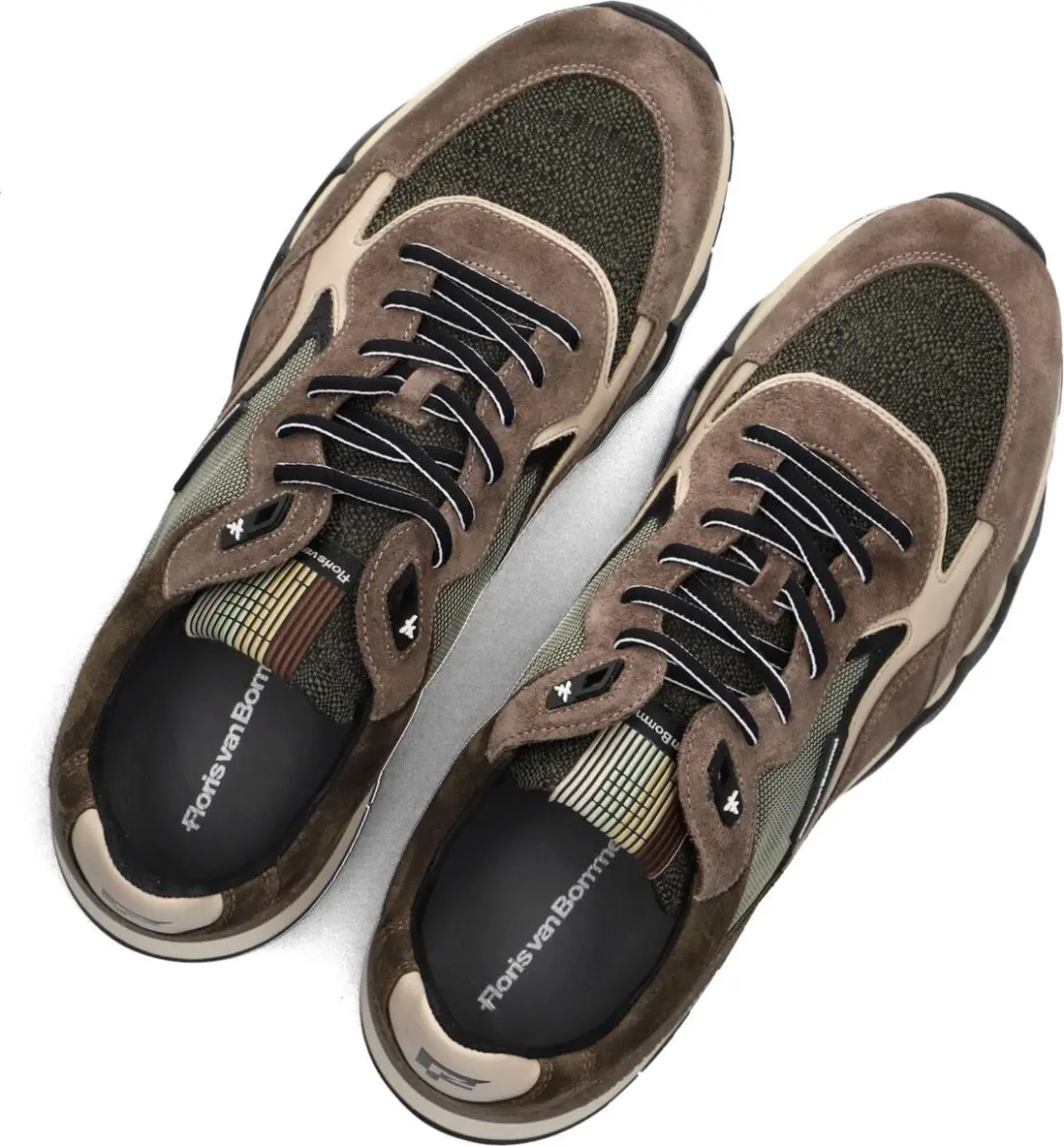 Floris van Bommel Sfm-10178 Sneakers - Groen - Maat 46