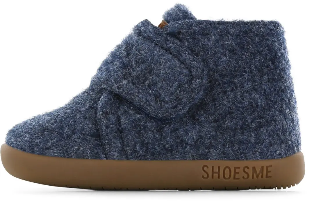 Shoesme Blauwe Vilten Slofjes - Maat 23