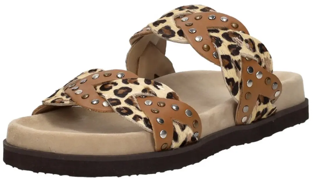 Maruti Evie Slippers Dames - Beige Maat 41