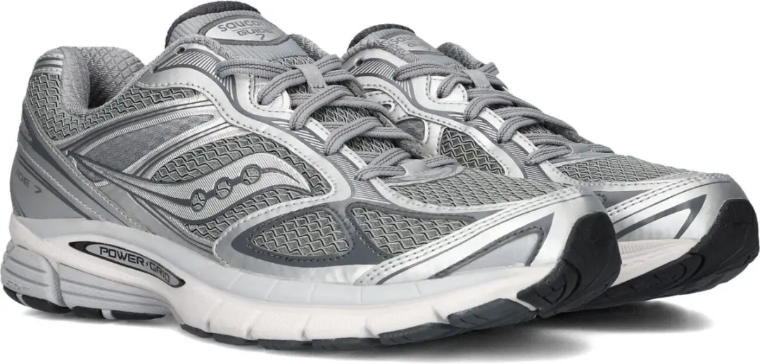 Saucony Progrid Guide 7 Dames Sneakers - Grijs - Maat 38