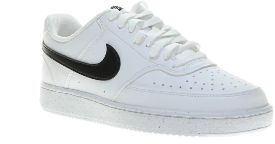 Nike Court Vision Low Next Nature Dames Sneakers - 42 - Wit/Zwart