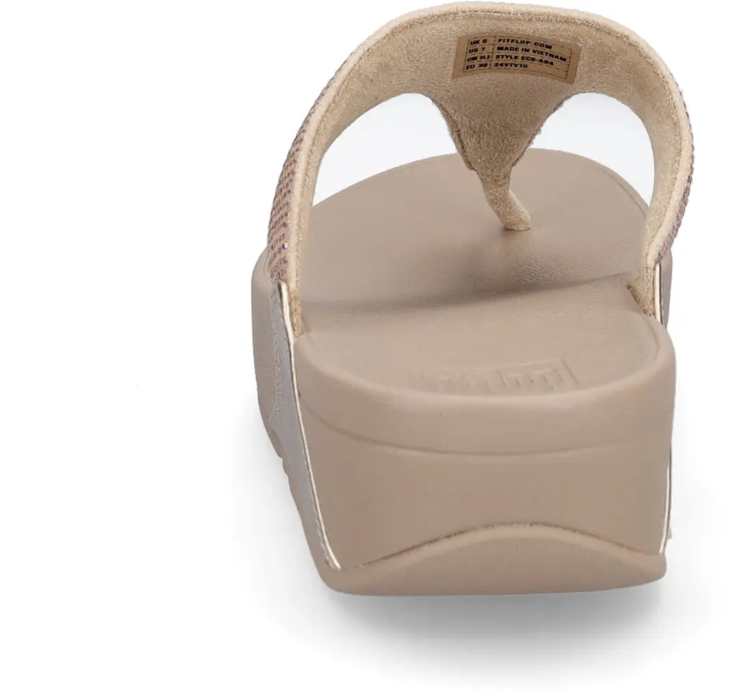 FitFlop Lulu Dames Sandalen - 40 - Beige Latte - afbeelding 6 van 6