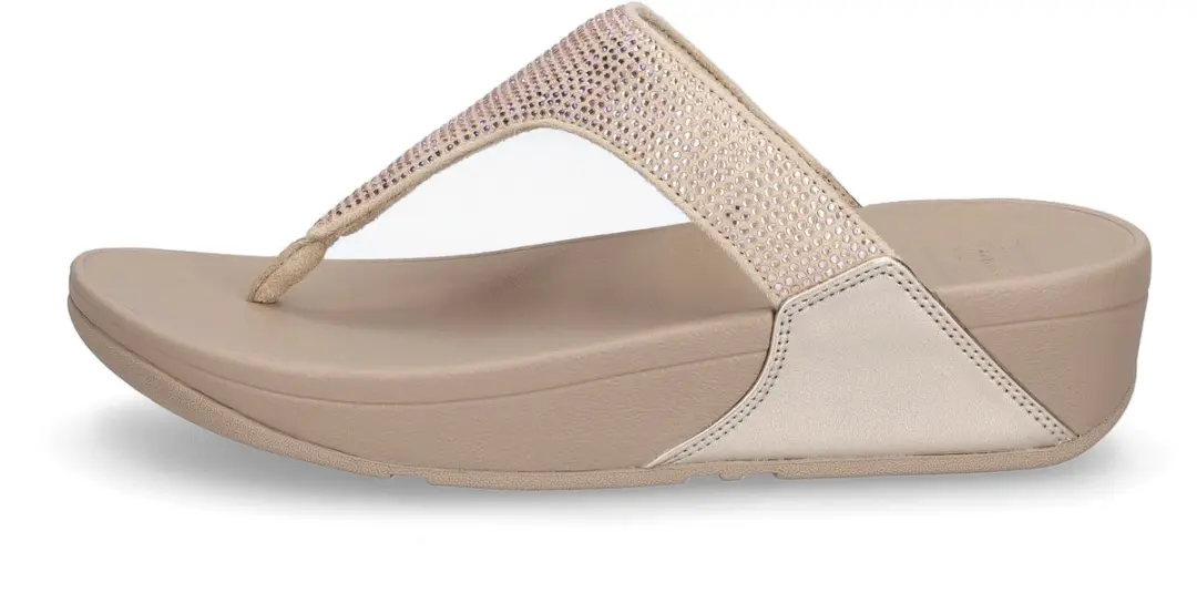FitFlop Lulu Dames Sandalen - 40 - Beige Latte