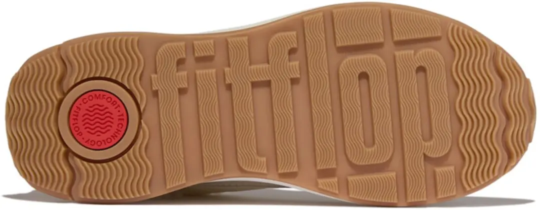 FitFlop F-Mode Flow Shearling-Mix Sneakers 42