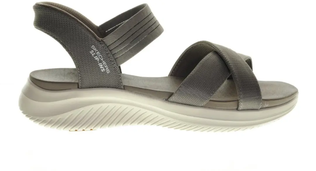 Skechers Dark Taupe Sandalen maat 39.5