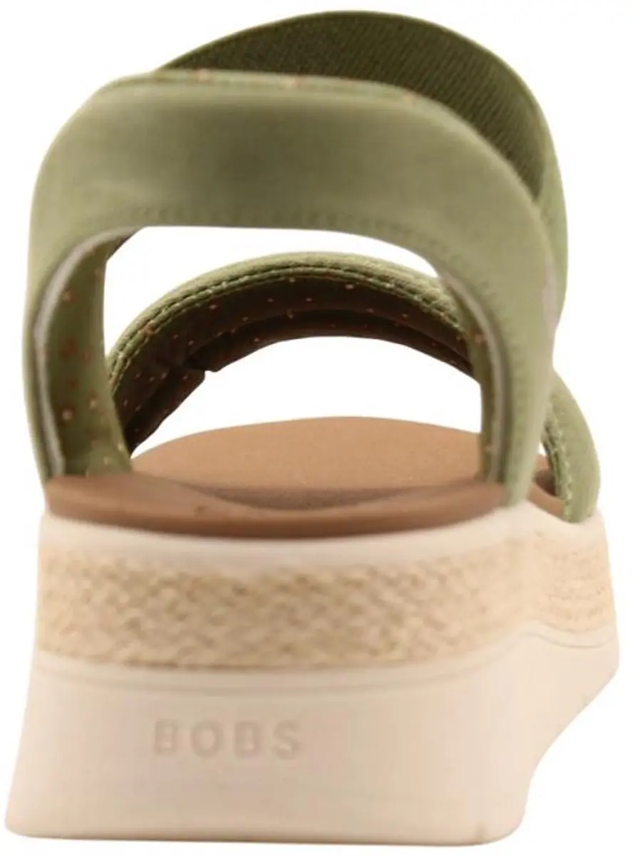 Skechers Slip-ins Bobs Sun Ray Sandalen - 36 - Olijfgroen - afbeelding 6 van 6