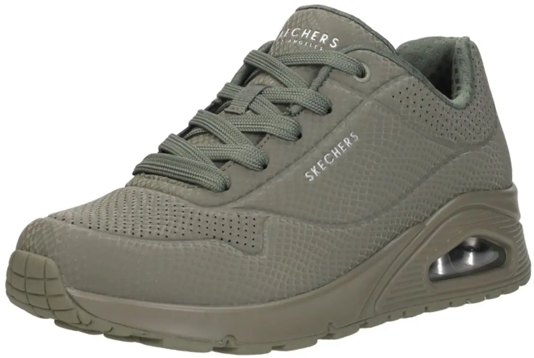 Skechers Uno Shiny Scale Sneakers - Groen