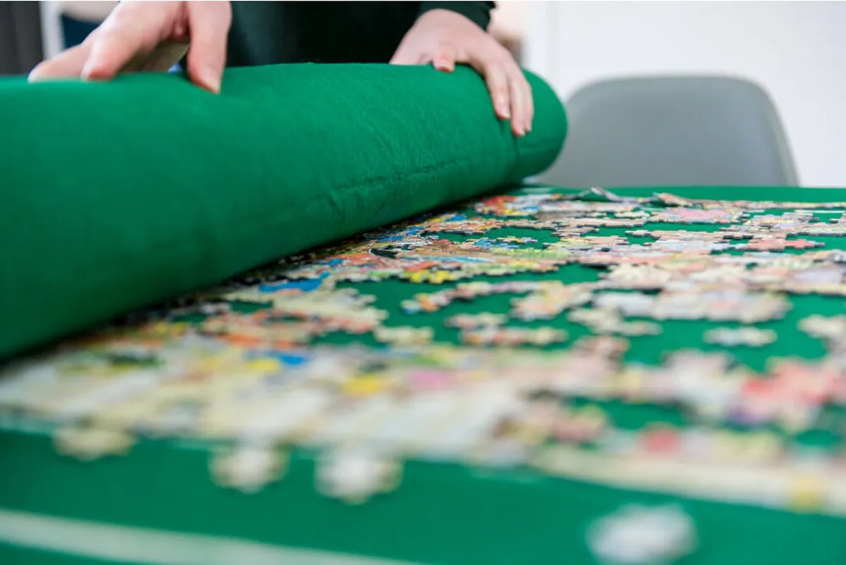 Jumbo Puzzelrol 1500 Stuks - 118x66cm Groen