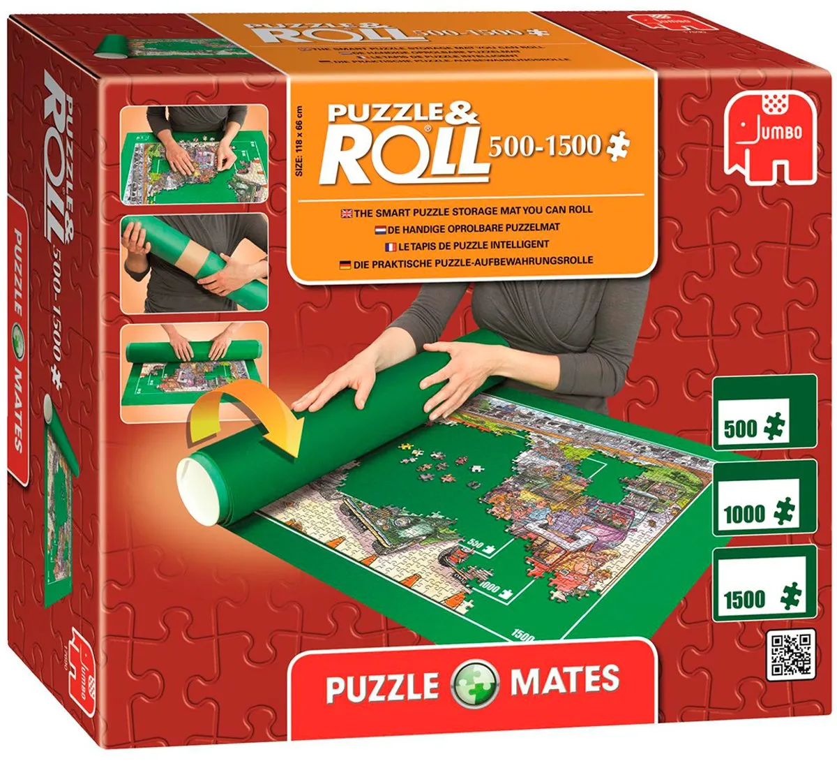 Jumbo Puzzelrol 1500 Stuks - 118x66cm Groen