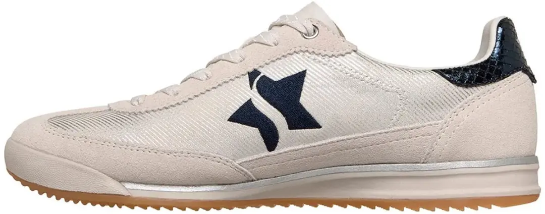 Skechers SKX 92 Damestrainers - 36 - Gebroken wit/goud