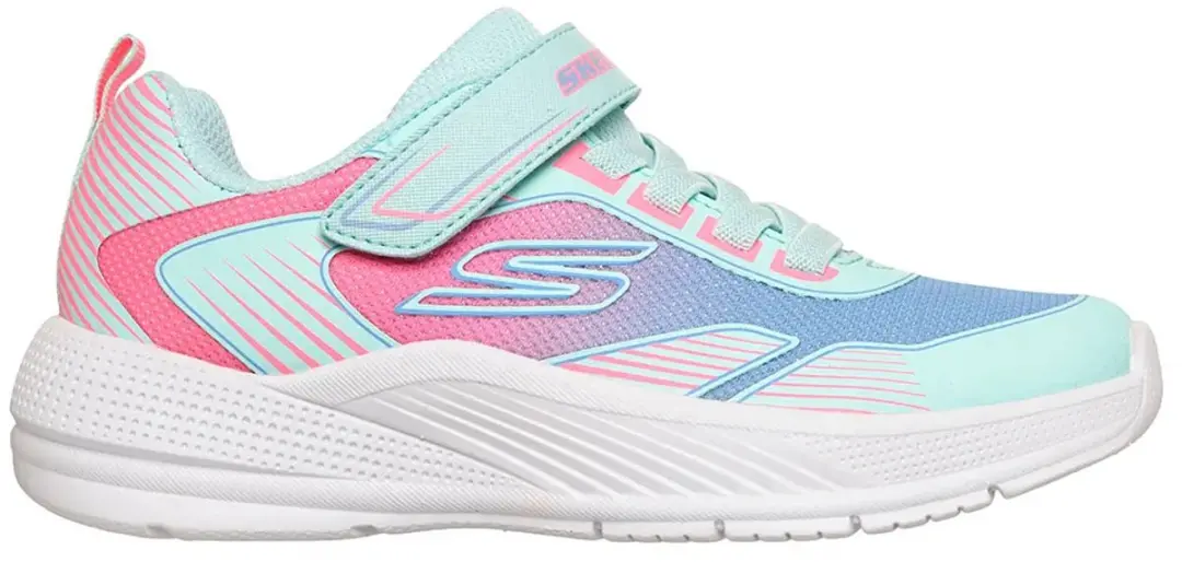 Skechers Microspec Advance Oasis Point Schoenen Blauw EU 28 1/2 Kinderen