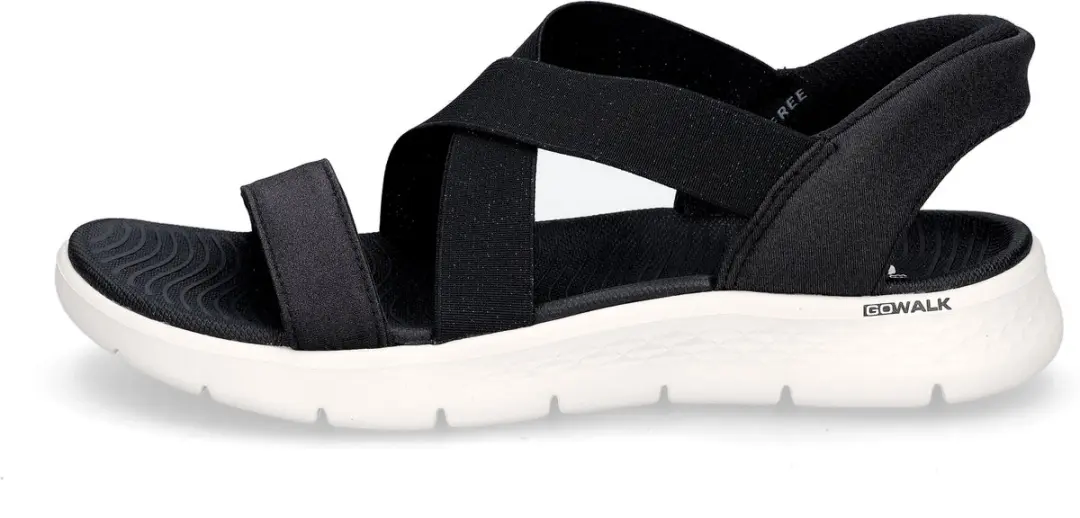 Skechers Go Walk Flex Glimmer Sandalen - Donkerblauw/Wit