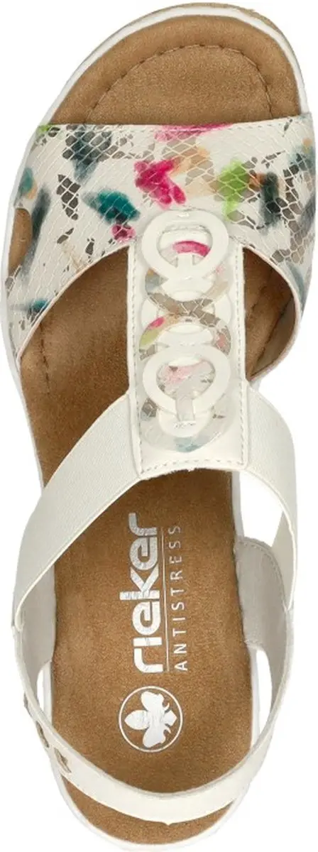 Rieker Sandalen Hak Sandalen Hak - Wit - Maat 40 - afbeelding 4 van 6