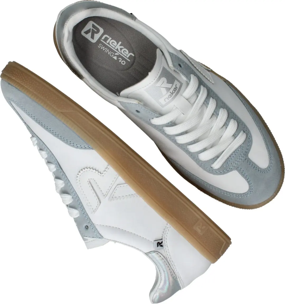 Rieker Sport Sneakers W2200-84 - Dames 40 - Blauw