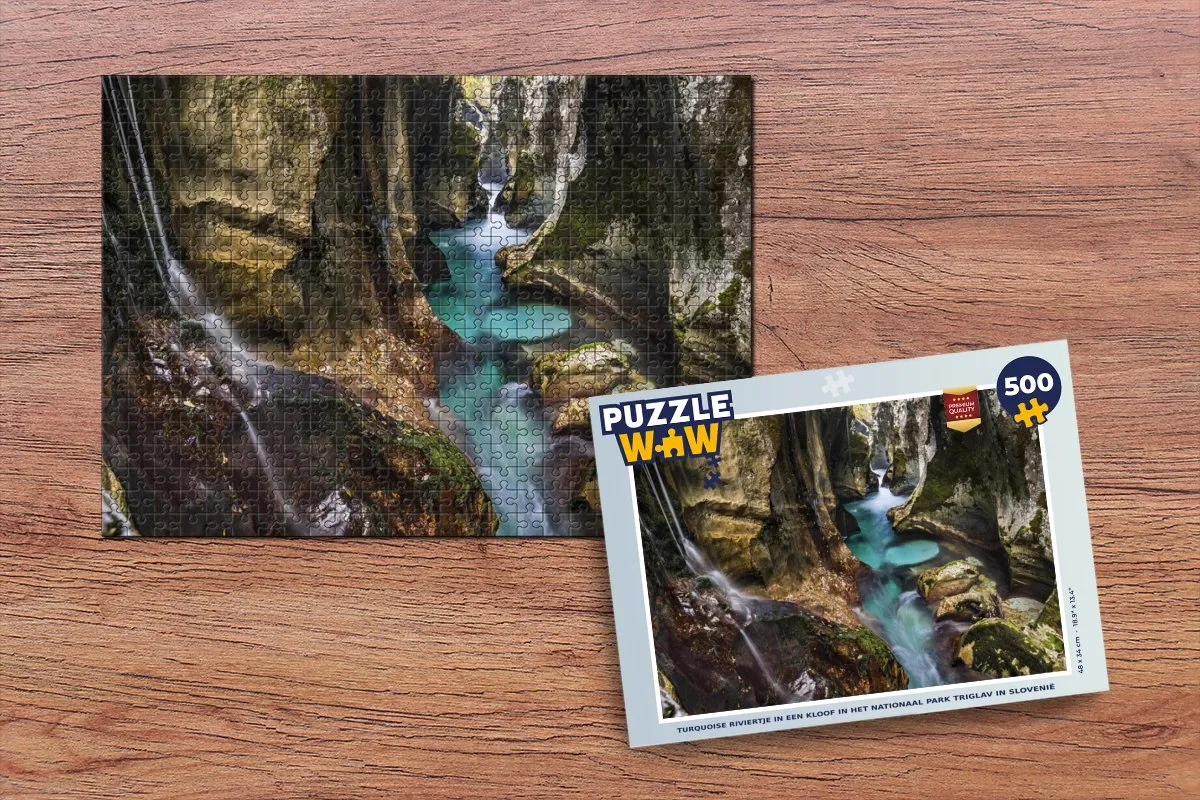 PuzzleWow Legpuzzel Triglav 500 Stuks - Multicolor