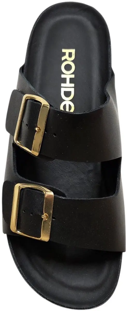 Rohde 6330 90 Slippers Dames - Zwart - 37