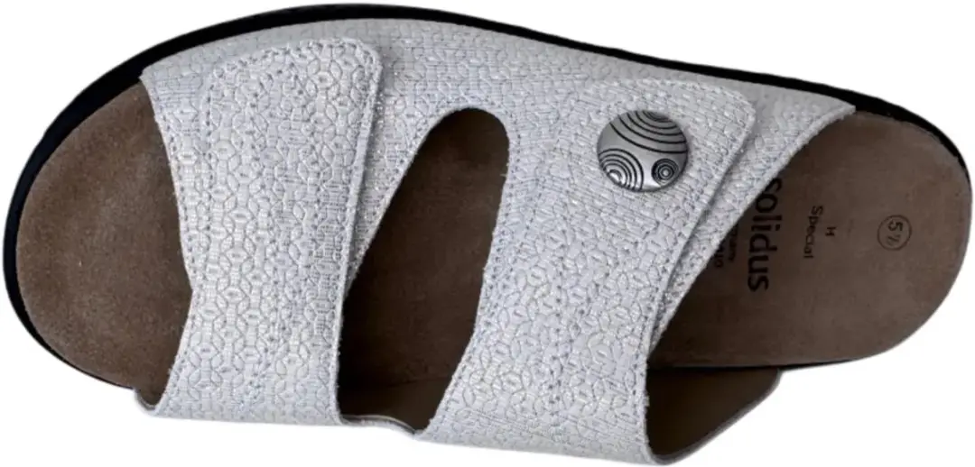 Solidus Spezial Teenslipper 21104-10165 H - 40.5 - Metallic
