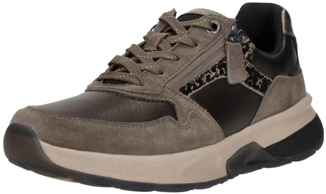 Gabor Rollingsoft Sneakers taupe Suède - Maat 3