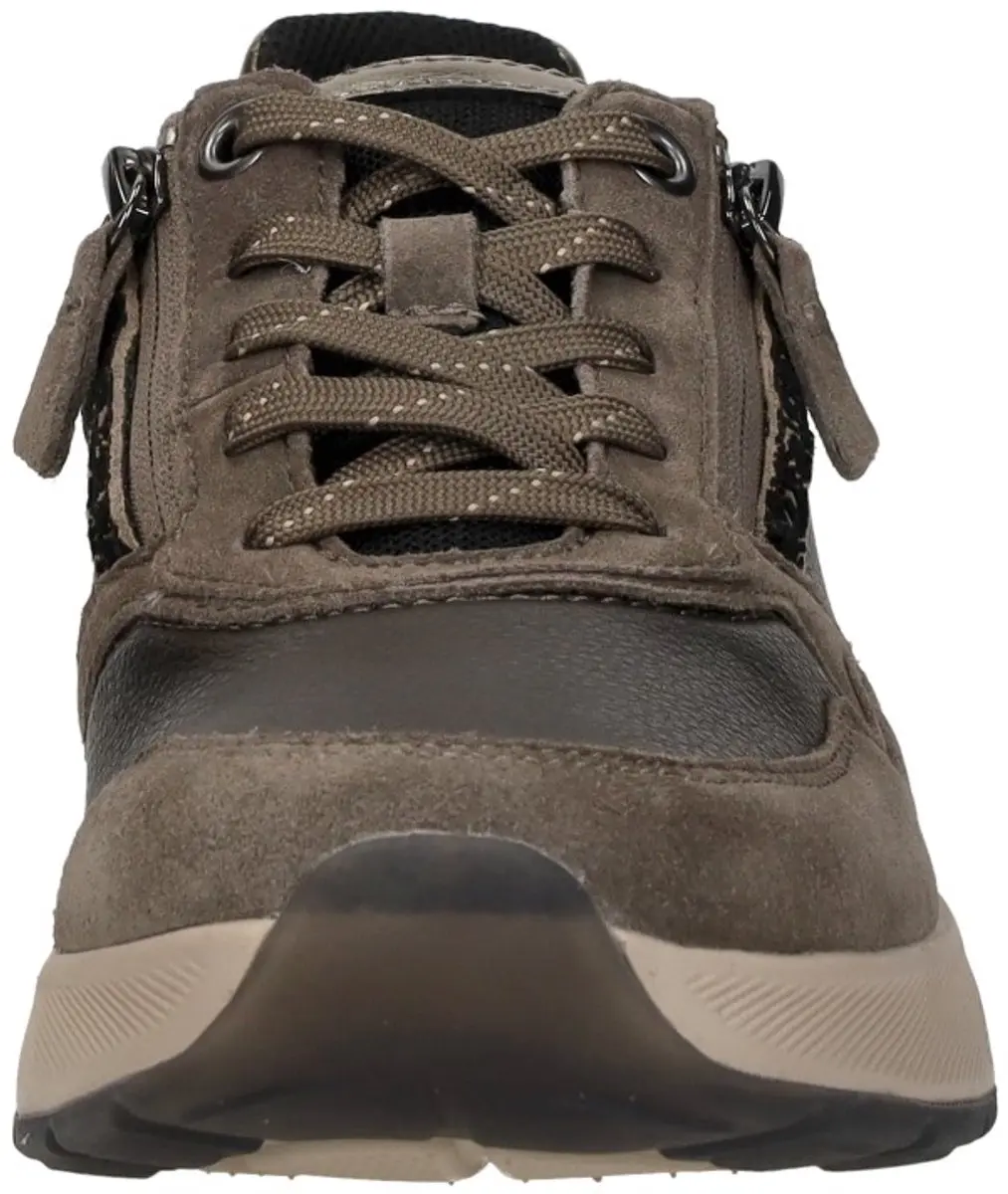 Gabor Rollingsoft Sneakers taupe Suède - Maat 3