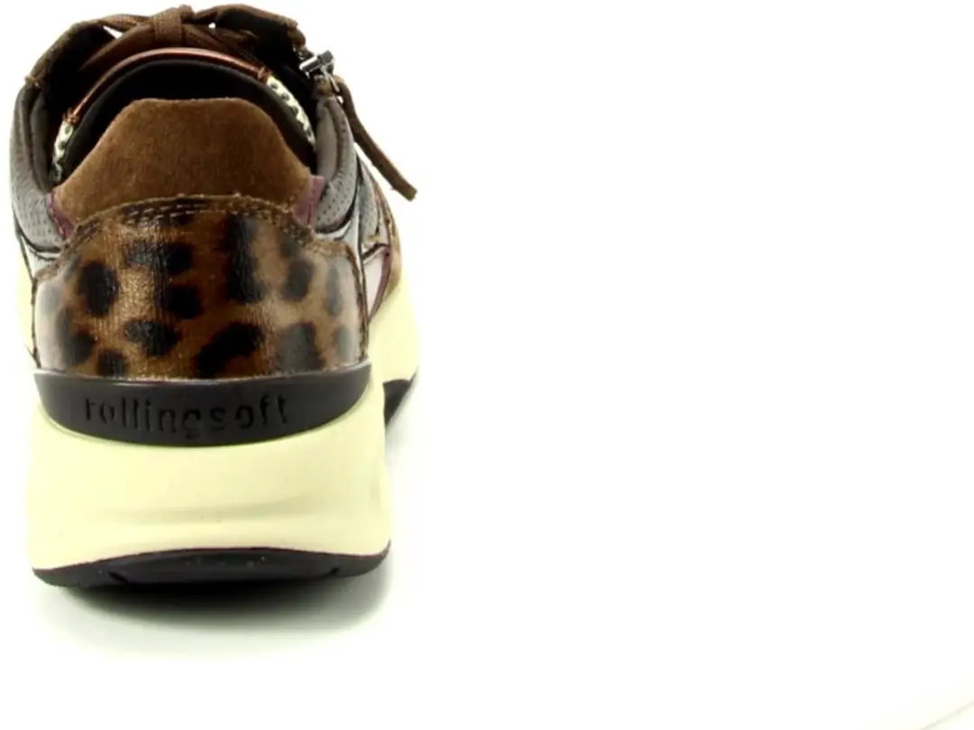 Gabor Sneaker 42 - Bruin Combi