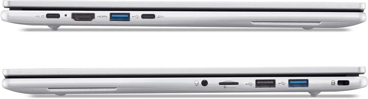Acer Aspire Lite AL15-45P-R2E3 Laptop - Ryzen 7 5825U 16GB 1TB SSD 15,6" Full HD - Zilver